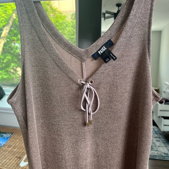 Rose gold tank by Paige - Picture 6 of 6